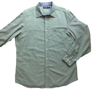Green nautica button up 